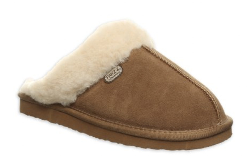 PAWZ by Bearpaw Women's Genuine Suede Mackenzie Slipper with Wool Blend NIB